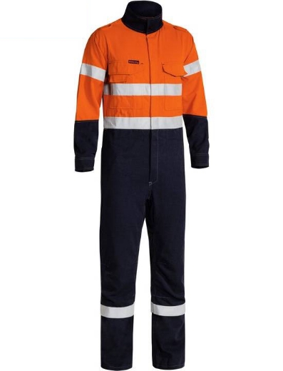 Picture of Bisley, Tencate Tecasafe® Plus 700 Hi Vis Engineered FR Coverall